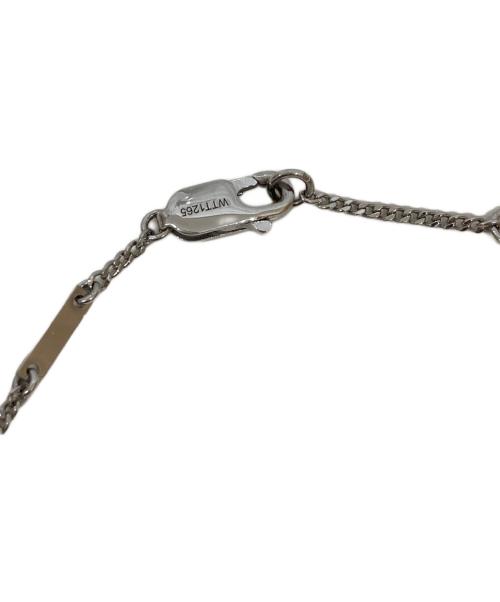 CELINE（セリーヌ）CELINE (セリーヌ) トリオンフ ラインストーン ネックレス/ロジウムフィニッシュ ブラス＆クリスタル シルバーの古着・服飾アイテム