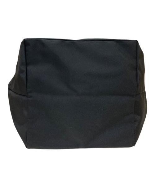 Herve Chapelier（エルベシャプリエ）Herve Chapelier (エルベシャプリエ) レザーハンドルナイロン舟形トートバッグ ブラックの古着・服飾アイテム