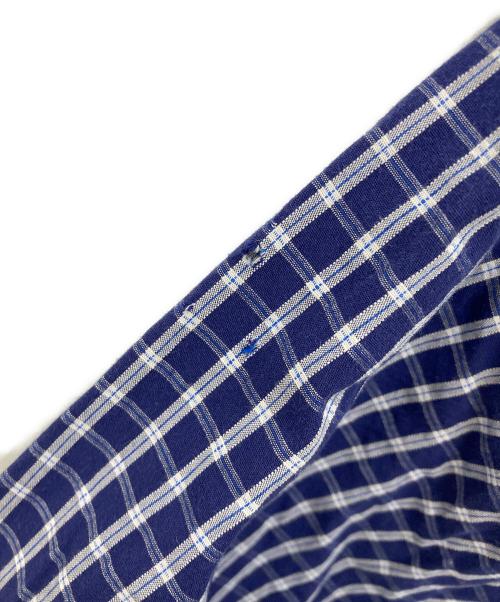 stussy（ステューシー）stussy (ステューシー) チェックシャツ ネイビー サイズ:Mの古着・服飾アイテム
