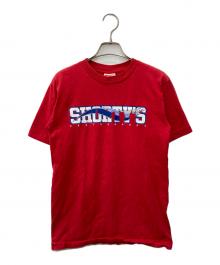 shorty's（ショーティーズ）の古着「ロゴプリントTシャツ」｜レッド