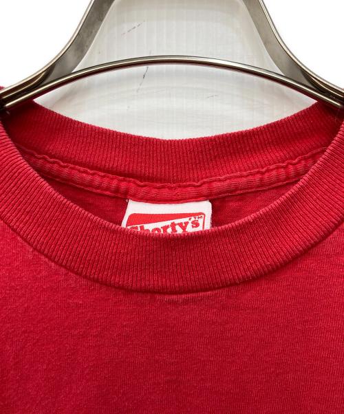 shorty's（ショーティーズ）shorty's (ショーティーズ) ロゴプリントTシャツ レッド サイズ:Ｓの古着・服飾アイテム