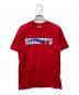 shorty's（ショーティーズ）の古着「ロゴプリントTシャツ」｜レッド