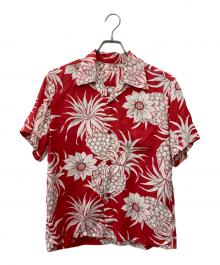 Sun Surf（サンサーフ）の古着「アロハシャツ」｜レッド