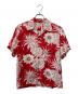 Sun Surf（サンサーフ）の古着「アロハシャツ」｜レッド