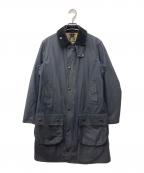 Barbourバブアー）の古着「SL BORDER WAXED JACKET」｜ブラック
