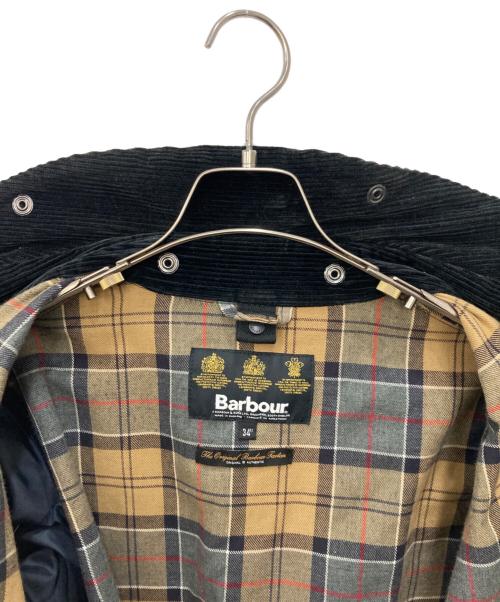 Barbour（バブアー）Barbour (バブアー) SL BORDER WAXED JACKET ブラック サイズ:34の古着・服飾アイテム
