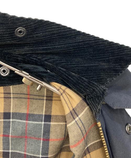 Barbour（バブアー）Barbour (バブアー) SL BORDER WAXED JACKET ブラック サイズ:34の古着・服飾アイテム
