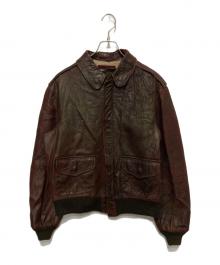 AVIREX（アヴィレックス）の古着「TYPE A-2 JACKET」｜ブラウン