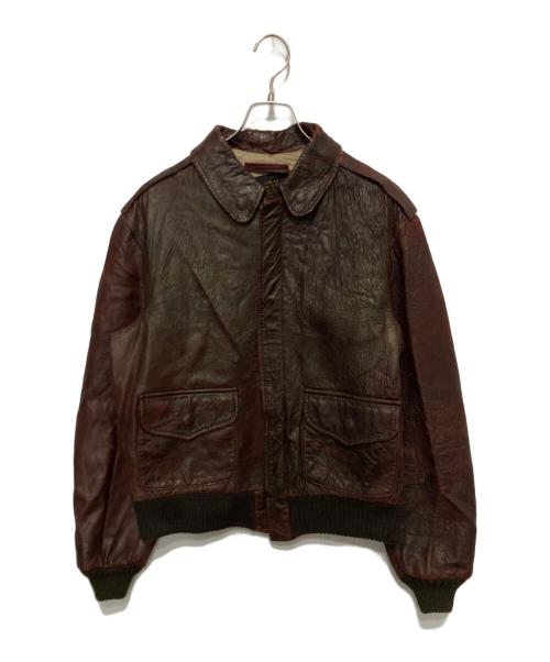 AVIREX（アヴィレックス）AVIREX (アヴィレックス) TYPE A-2 JACKET ブラウン サイズ:38の古着・服飾アイテム