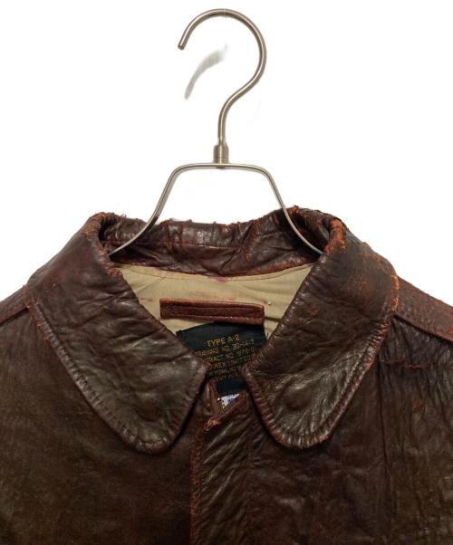 AVIREX（アヴィレックス）AVIREX (アヴィレックス) TYPE A-2 JACKET ブラウン サイズ:38の古着・服飾アイテム
