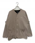 Snow peak×JOURNAL STANDARD relumeスノーピーク×ジャーナルスタンダード レリューム）の古着「Flexible Insulated Cardigan」｜ベージュ
