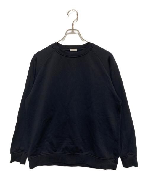 COMOLI（コモリ）COMOLI (コモリ) ナイロンコットン裏毛 長袖クルー ネイビー サイズ:2の古着・服飾アイテム