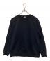 COMOLI（コモリ）の古着「ナイロンコットン裏毛 長袖クルー」｜ネイビー