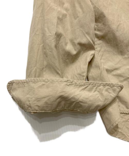 AURALEE（オーラリー）AURALEE (オーラリー) WASHED FINX TWILL BIG SHIRTS ベージュ サイズ:3の古着・服飾アイテム