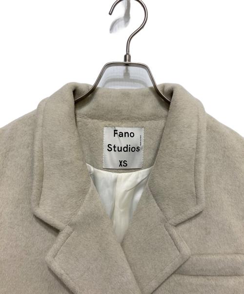 Fano Studios（ファノ ストゥディオズ）Fano Studios (ファノ ストゥディオズ) ダブルチェスターコート ベージュ サイズ:SIZE XSの古着・服飾アイテム