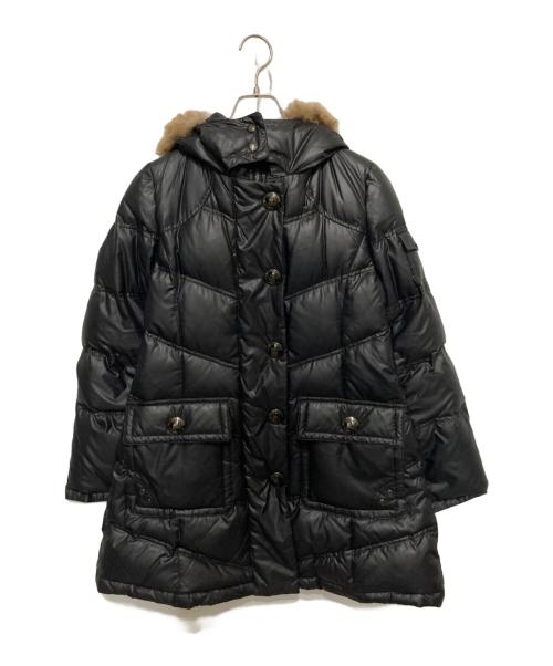 Burberry's（バーバリー）Burberry's (バーバリー) ダウンコート ブラック サイズ:40の古着・服飾アイテム