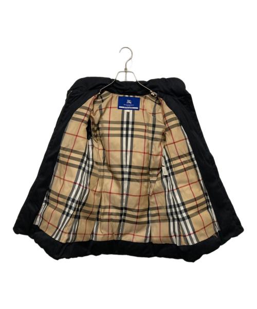 Burberry's（バーバリー）Burberry's (バーバリー) ラクーンファー付きダウンコート ブラック サイズ:40の古着・服飾アイテム
