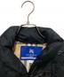 中古・古着 Burberry's (バーバリー) ラクーンファー付きダウンコート ブラック サイズ:40：15000円