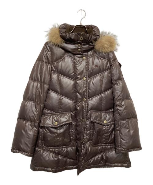 Burberry's（バーバリーズ）Burberry's (バーバリーズ) ダウンコート ブラウン サイズ:40の古着・服飾アイテム