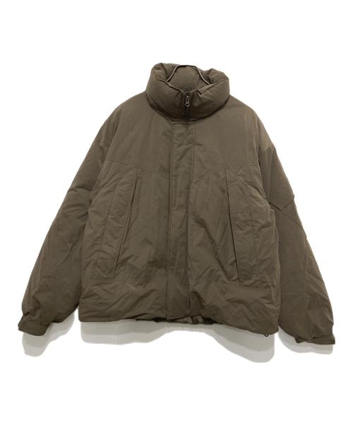 HARE（ハレ）HARE (ハレ) モンスターダウンブルゾン ブラウン サイズ:Mの古着・服飾アイテム