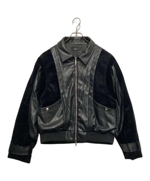 HARE Essence Line（HARE Essence Line）HARE Essence Line (HARE Essence Line) TSUNAGARIレザーブルゾン ブラック サイズ:Fの古着・服飾アイテム