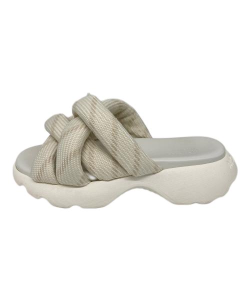 MONCLER（モンクレール）MONCLER (モンクレール) BELAY KNOT SANDAL ホワイト サイズ:35の古着・服飾アイテム