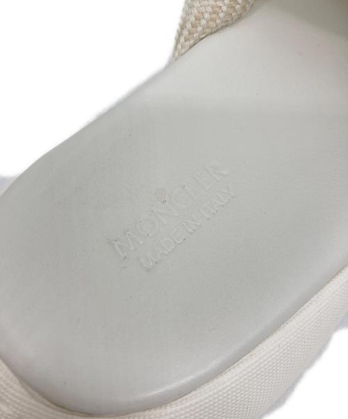 MONCLER（モンクレール）MONCLER (モンクレール) BELAY KNOT SANDAL ホワイト サイズ:35の古着・服飾アイテム