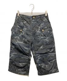 beauty:beast（ビューティービースト）の古着「デジカモハーフパンツ」｜ブラック