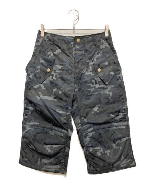 beauty:beast（ビューティービースト）beauty:beast (ビューティービースト) デジカモハーフパンツ ブラック サイズ:2の古着・服飾アイテム