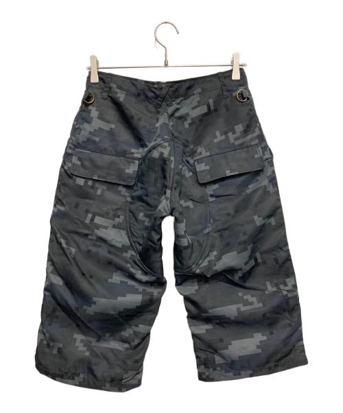 beauty:beast（ビューティービースト）beauty:beast (ビューティービースト) デジカモハーフパンツ ブラック サイズ:2の古着・服飾アイテム