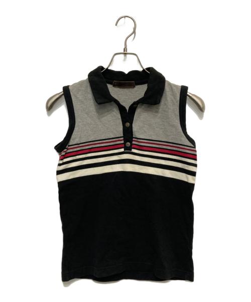 beauty:beast（ビューティービースト）beauty:beast (ビューティービースト) ポロシャツ グレー サイズ:SIZE2の古着・服飾アイテム