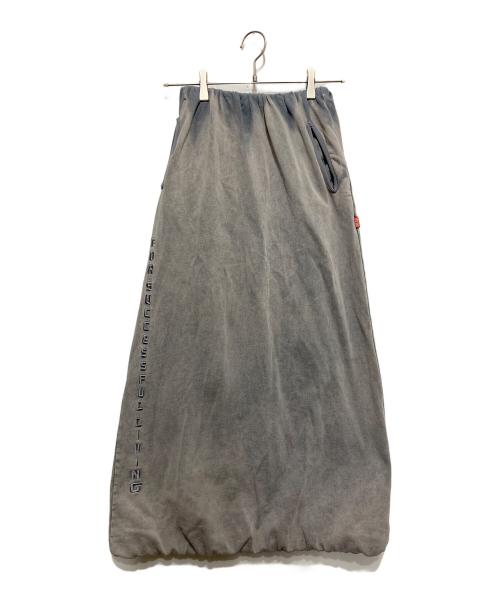 DIESEL（ディーゼル）DIESEL (ディーゼル) マキシスカート グレー サイズ:XSの古着・服飾アイテム