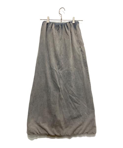 DIESEL（ディーゼル）DIESEL (ディーゼル) マキシスカート グレー サイズ:XSの古着・服飾アイテム
