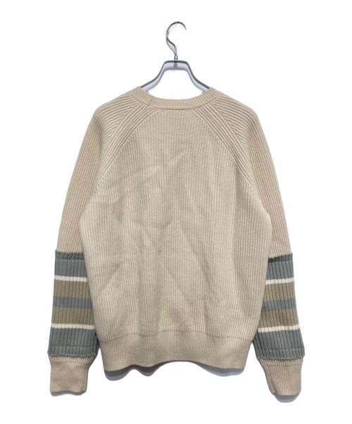 DIESEL（ディーゼル）DIESEL (ディーゼル) K-LIFE ニット ベージュ サイズ:Mの古着・服飾アイテム