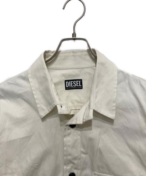 DIESEL（ディーゼル）DIESEL (ディーゼル) S-BUNNELL-A　エス・バネル・エー ホワイト サイズ:Ⅿの古着・服飾アイテム