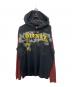 DIESEL（ディーゼル）の古着「T-BOXT-LS-HOOD　ティーボックスティー・エルエス・フード」｜ブラック