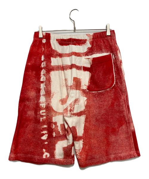 DIESEL（ディーゼル）DIESEL (ディーゼル) P-MARSHY レッド×ホワイト サイズ:Sの古着・服飾アイテム