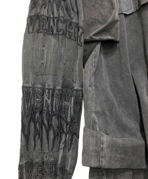 GIVENCHY（ジバンシィ）GIVENCHY (ジバンシィ) Overlapped Embroidered Tee ブラック サイズ:Lの古着・服飾アイテム