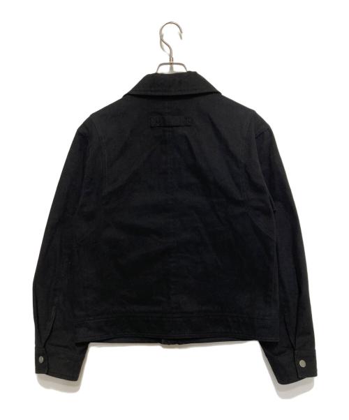 ZARA（ザラ）ZARA (ザラ) ファイヤーマンデニムジャケット ブラック サイズ:Sの古着・服飾アイテム