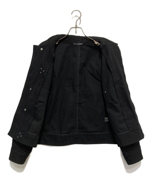 ZARA（ザラ）ZARA (ザラ) ファイヤーマンデニムジャケット ブラック サイズ:Sの古着・服飾アイテム