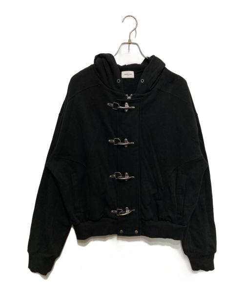 under hunk（アンダーハンク）under hunk (アンダーハンク) FTW (エフティーダブリュー) Fireman Design Zip-up Parker ブラック サイズ:Mの古着・服飾アイテム