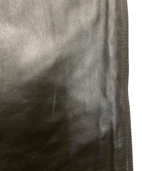 HORN WORKS（ホーンワークス）HORN WORKS (ホーンワークス) レザーパンツ ブラック サイズ:SIZE 91cmの古着・服飾アイテム
