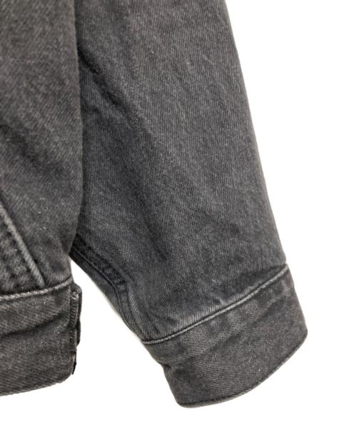 X-LARGE（エクストララージ）X-LARGE (エクストララージ) SIDE CUTTING DENIM JACKET ブラック サイズ:Ⅿの古着・服飾アイテム