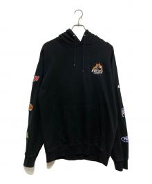 X-LARGE（エクストララージ）の古着「プルオーバーパーカー」｜ブラック