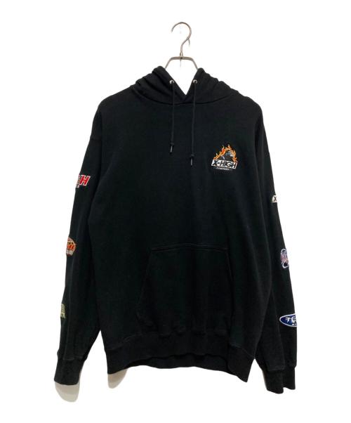 X-LARGE（エクストララージ）X-LARGE (エクストララージ) プルオーバーパーカー ブラック サイズ:Mの古着・服飾アイテム