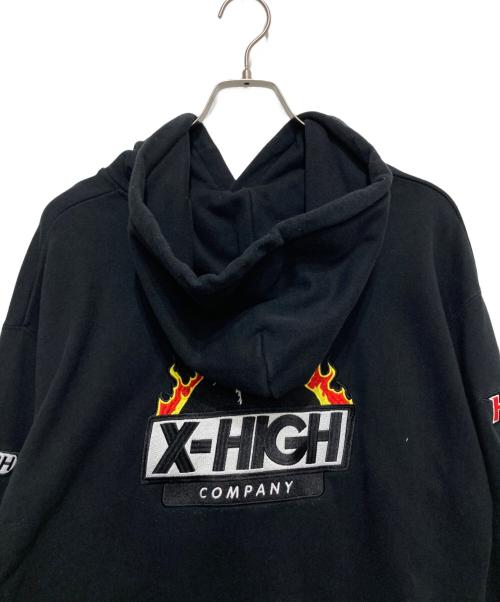 X-LARGE（エクストララージ）X-LARGE (エクストララージ) プルオーバーパーカー ブラック サイズ:Mの古着・服飾アイテム