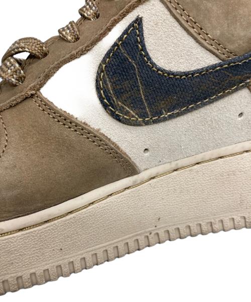 NIKE（ナイキ）NIKE (ナイキ) エアフォース 1 '07 リアルツリー ベージュ サイズ:27.5㎝の古着・服飾アイテム