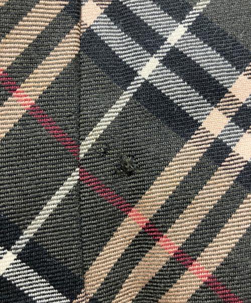 BURBERRY BLUE LABEL（バーバリー ブルー レーベル）BURBERRY BLUE LABEL (バーバリー ブルー レーベル) ノースリーブチェックワンピース ブラウン サイズ:36の古着・服飾アイテム