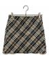 BURBERRY BLUE LABEL（バーバリー ブルー レーベル）の古着「チェックスカート」｜グレー