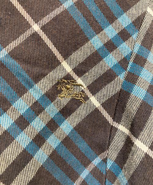 BURBERRY BLUE LABEL（バーバリー ブルー レーベル）BURBERRY BLUE LABEL (バーバリー ブルー レーベル) ノースリーブワンピース ブラウン サイズ:36の古着・服飾アイテム